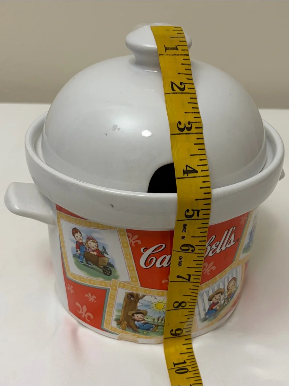 Vintage 2003 Campbell's Soup Tureen with Lid 8.5